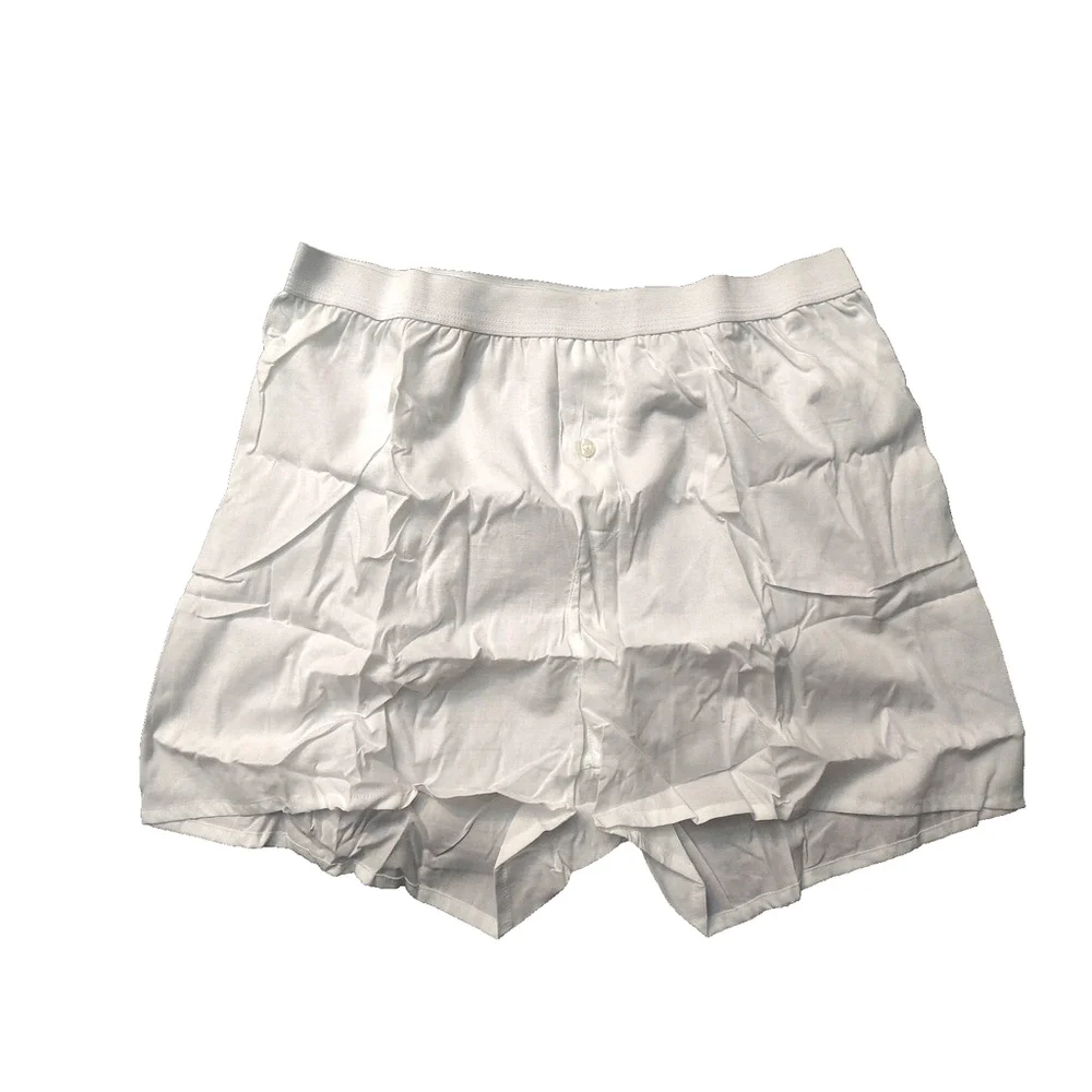 Two 4-Packs Bundle Club Room Men's White Woven Cotton Tagless Underwear Boxers M